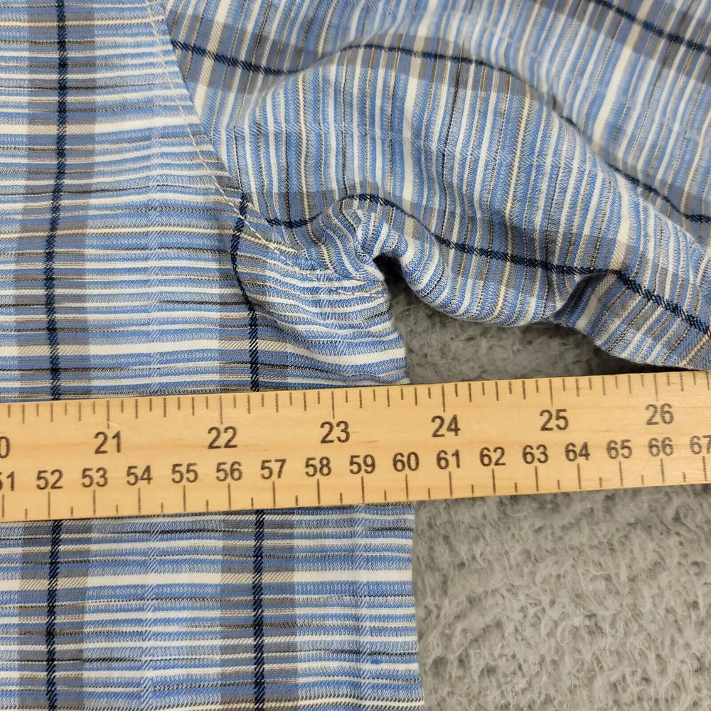 Tommy Bahama Shirt Mens Large Blue Silk Camp Outdoors Beach Lightweight Original - Picture 11 of 11